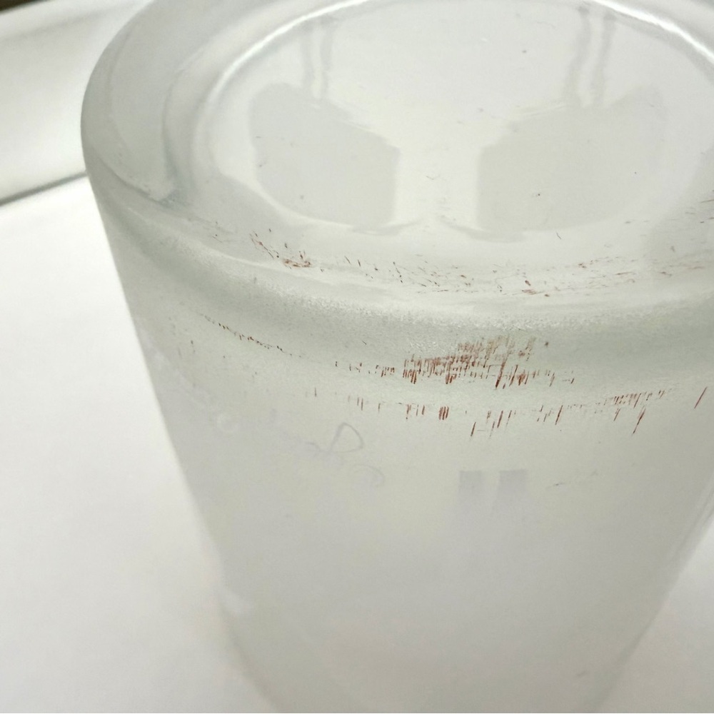 Vintage 1960s - Georges Briard - Frosted Glass Crane Highball Glasses – Set of 4 - Picture 3 of 3